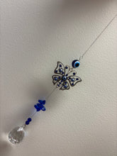Evil Eye Butterfly Suncatcher SKU 25548