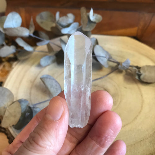 Clear Quartz Rough Point SKU 22662