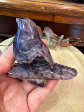 Chevron Amethyst Bird Carving SKU 26615CA