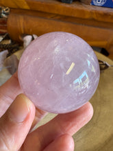 Rose Quartz Sphere SKU 25531