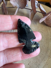 Black Obsidian Arrowhead Carving SKU 25650C