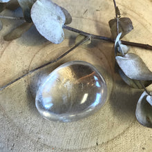 Clear Quartz Palm Stone SKU 22360