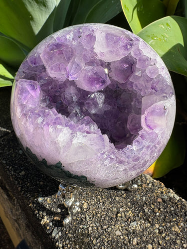 Amethyst Geode Sphere SKU 26282