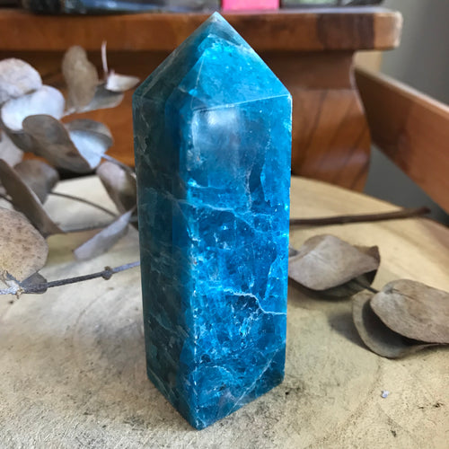 Blue Apatite Obelisk SKU 23333