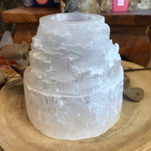 Selenite Tower Candleholder SKU 23852