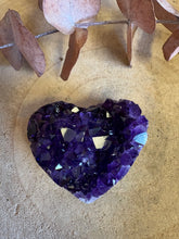 Amethyst Cluster Heart SKU 26287