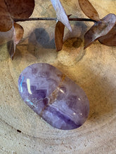 Crazy Lace Amethyst Palm Stone SKU 26457