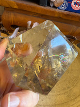 Natural Citrine Facet Cut Freeform SKU 26552