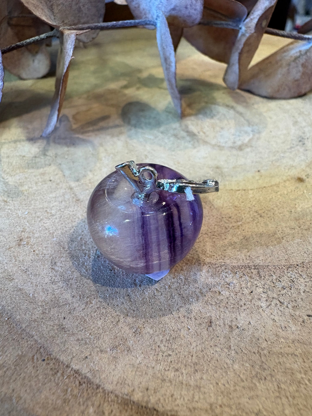Rainbow Fluorite Mini Apple SKU 26664A