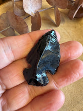 Black Obsidian Arrowhead Carving SKU 25649B