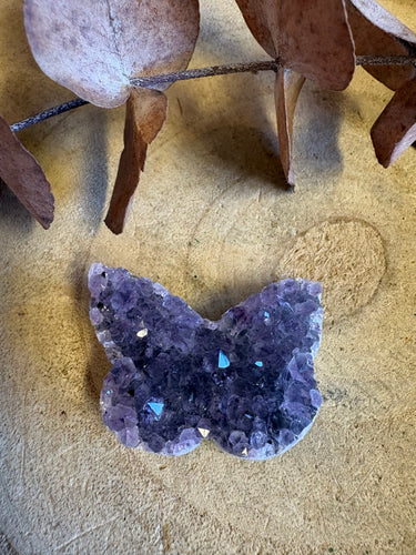 Amethyst Cluster Butterfly SKU 26290E