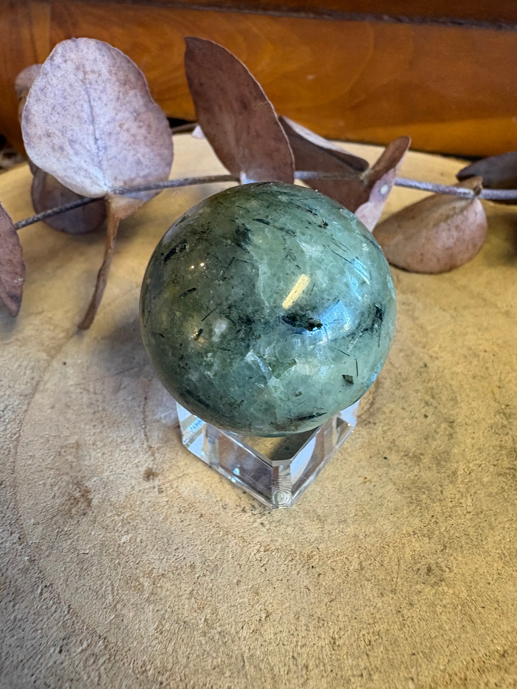 Prehnite Sphere SKU 26504