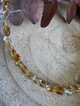 Entia Citrine Polished Bead Necklace SKU 25885