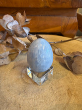 Blue Calcite Egg SKU 24564