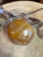Golden Healer Quartz Palm Stone SKU 24623