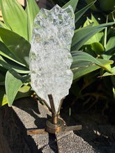Clear Quartz Freeform on Swivel Stand SKU 26335