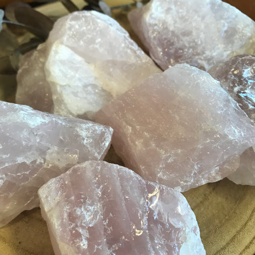 Rose Quartz Chunks