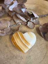 Orange Calcite Heart SKU 24948
