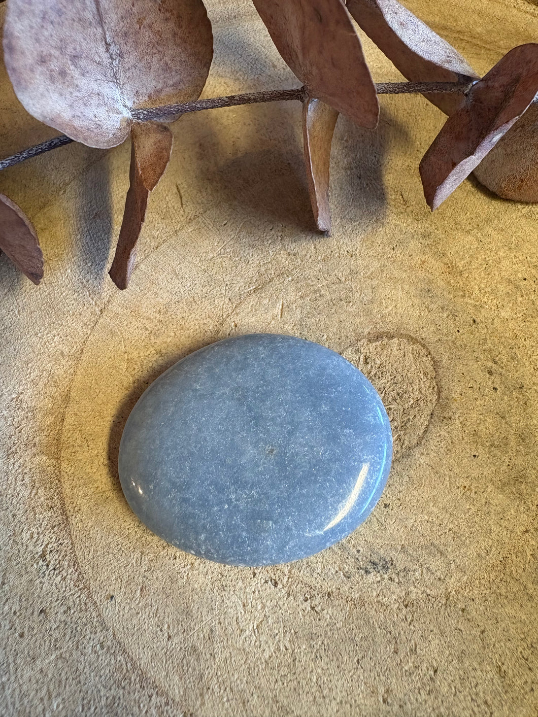 Angelite Smooth Stone SKU 26137D