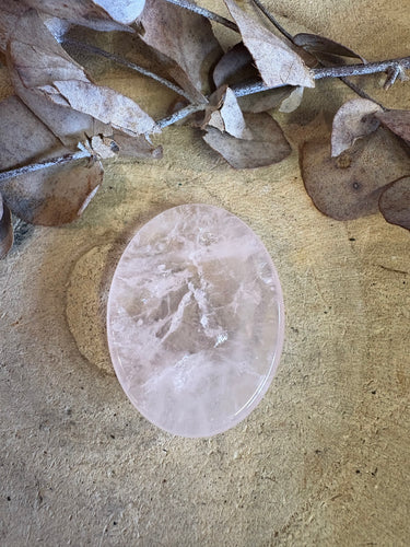 Rose Quartz Worry Stone SKU 25078A