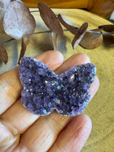 Amethyst Cluster Butterfly SKU 26290C
