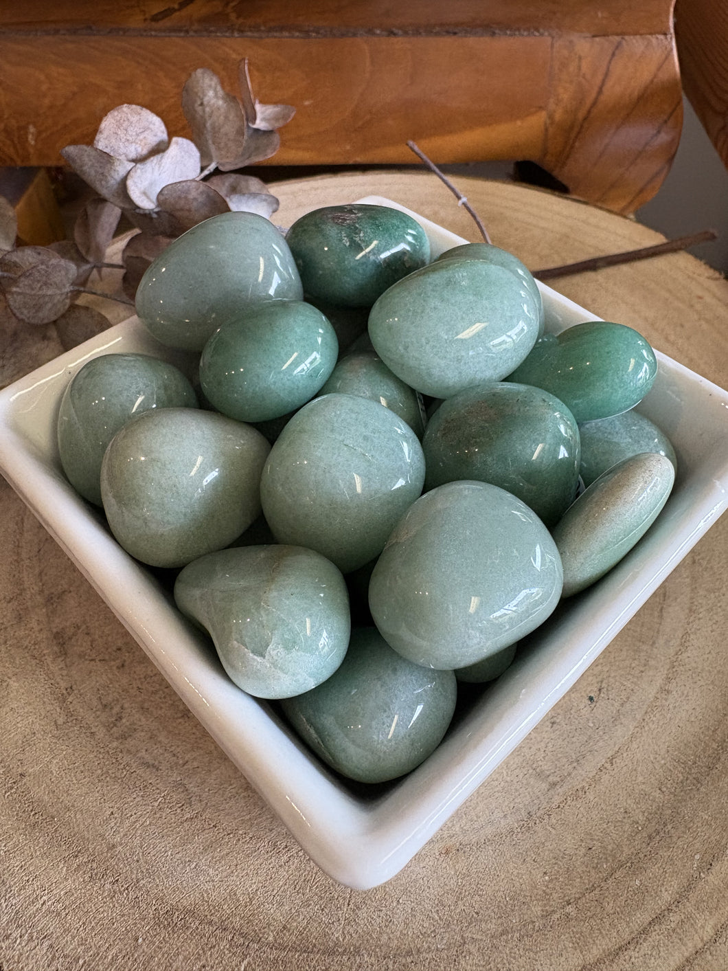 Green Aventurine Tumblestones SKU 24080