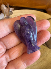Amethyst 4cm Angel Carving SKU 25146A