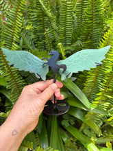 Green Aventurine Winged Unicorn on Stand SKU 25313