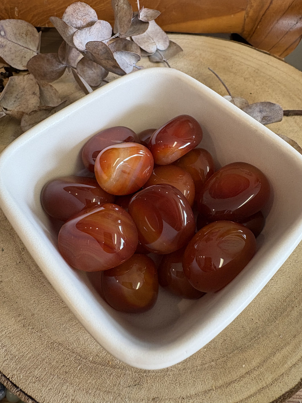 Carnelian Tumblestones SKU 24435