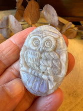 Moonstone Owl Carving SKU 26467A