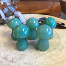 Crystal Mushroom Carvings