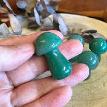 Crystal Mushroom Carvings