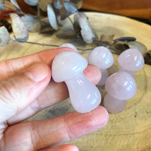 Crystal Mushroom Carvings