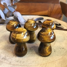 Crystal Mushroom Carvings