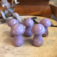 Crystal Mushroom Carvings