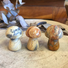 Crystal Mushroom Carvings