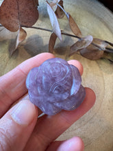 Rose Quartz Rose Carving SKU 26731