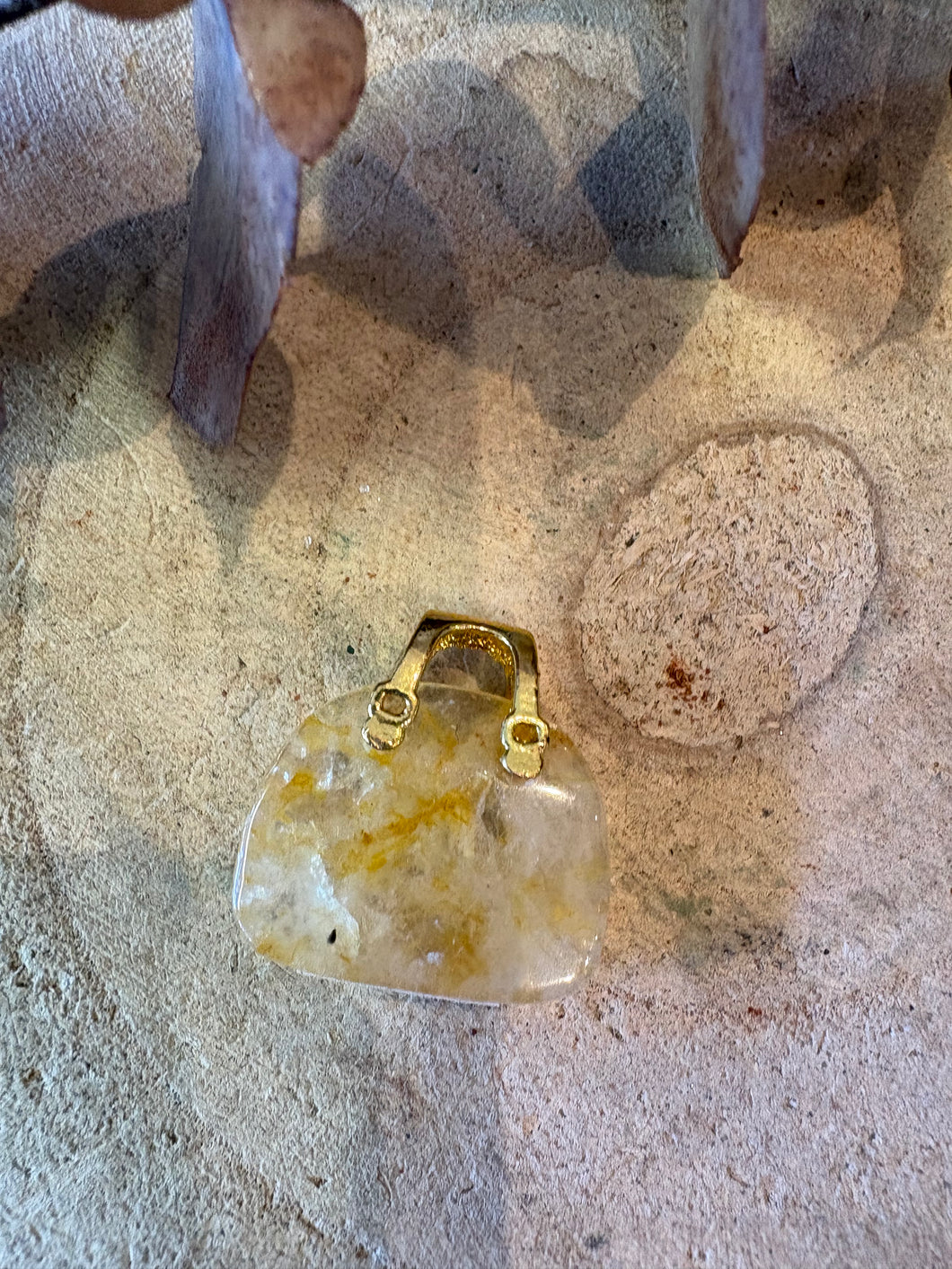 Golden Healer Quartz Handbag SKU 26827GH