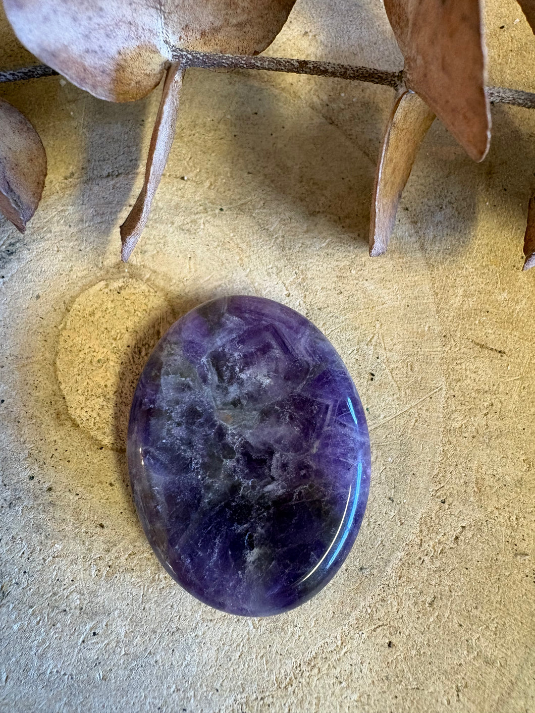 Amethyst Worry Stone SKU 25776B