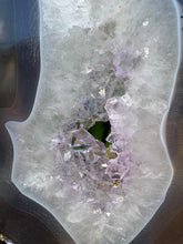 Agate & Amethyst Slice SKU 27066