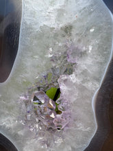 Agate & Amethyst Slice SKU 27066