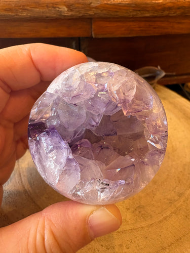 Amethyst Geode Sphere SKU 26549