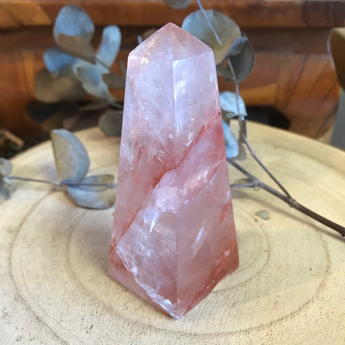 Hematoid Quartz Obelisk SKU 21939