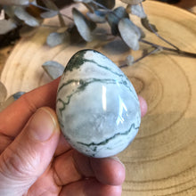 Tree Agate Egg SKU 22028
