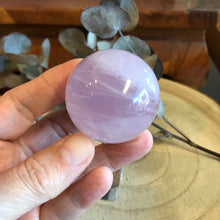 Rose Quartz Sphere SKU 22020