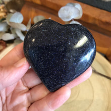 Blue Goldstone Heart SKU 21953