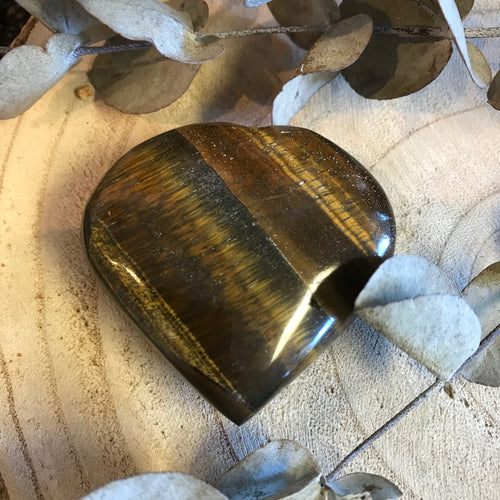 Tiger Eye Heart SKU 21962