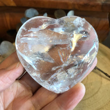 Clear Quartz Heart SKU 22090