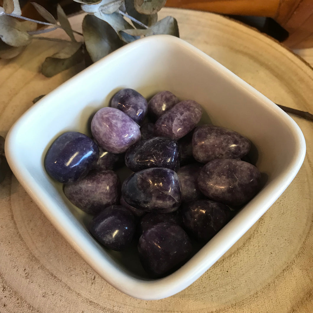 Lepidolite Tumblestones SKU 25154