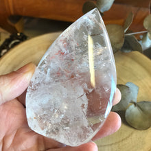 Clear Quartz Flame with Inclusion SKU 21884